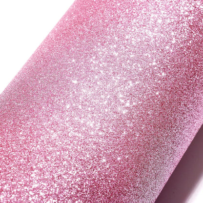 Light Pink Glitter Wallpaper - Peel and Stick Decorative Self Adhesive Glitter Fabric - Removable Sparkle Wallpaper for Bedroom & Girls Room Walls - 15.8"x78.7"