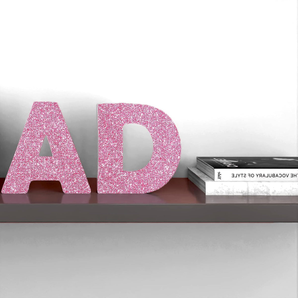 Light Pink Glitter Wallpaper - Peel and Stick Decorative Self Adhesive Glitter Fabric - Removable Sparkle Wallpaper for Bedroom & Girls Room Walls - 15.8"x78.7"