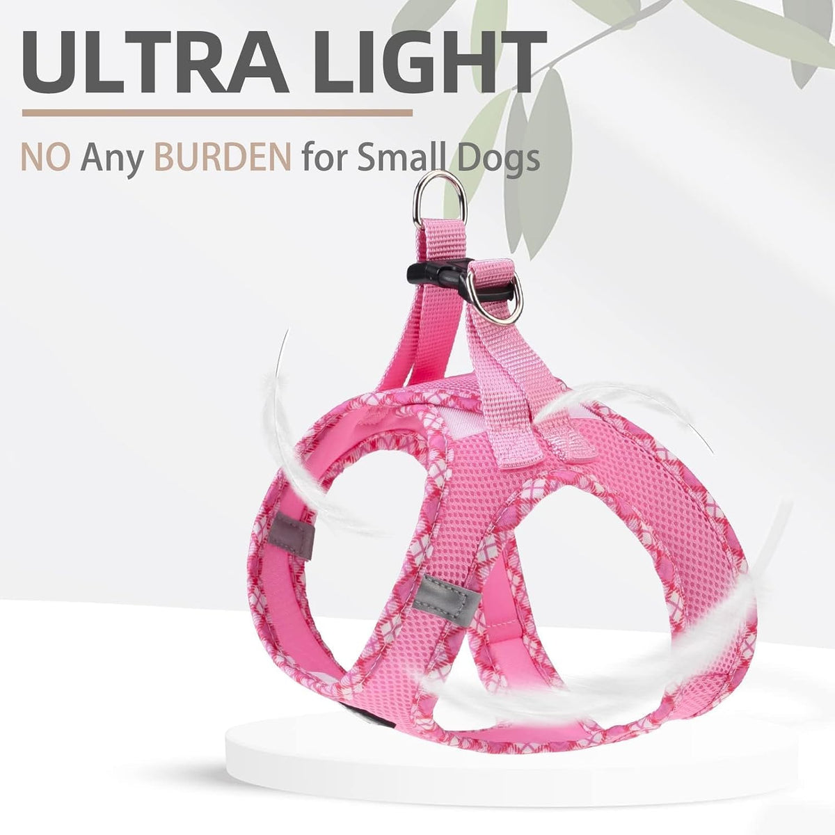 Small Dog Harness and Leash Set No Pull for XS XXS Sized Dogs Puppy