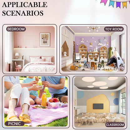 Kawaii Laptop Desk Foldable Kawaii Bed Desk Table Cute Folding Breakfast Tray Portable Lap Standing Desk Notebook Stand Reading Holder for Bed/Couch/Sofa/Floor (Pink)