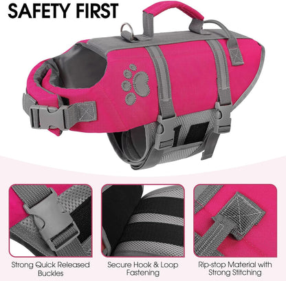 Medium Dog Life Jacket Dachshund Life Vest for Swimming & Boating