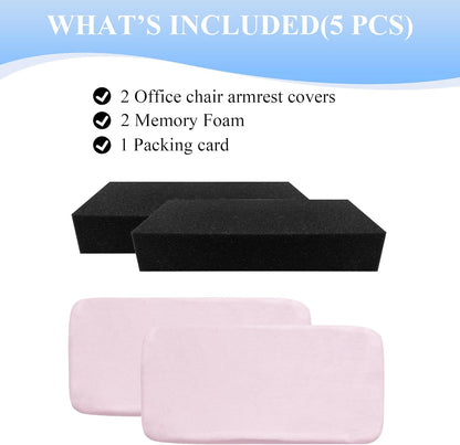 Office Chair Arm Pads Desk Chair Arm Covers Soft Elbow Cushion