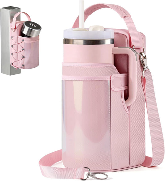 Magnetic Gym Bag for Women - Water Bottle Holder Bag Carrier