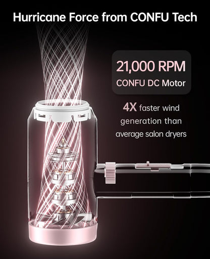 Hair Dryer with Diffuser, Hair Dryers for Women 1600W
