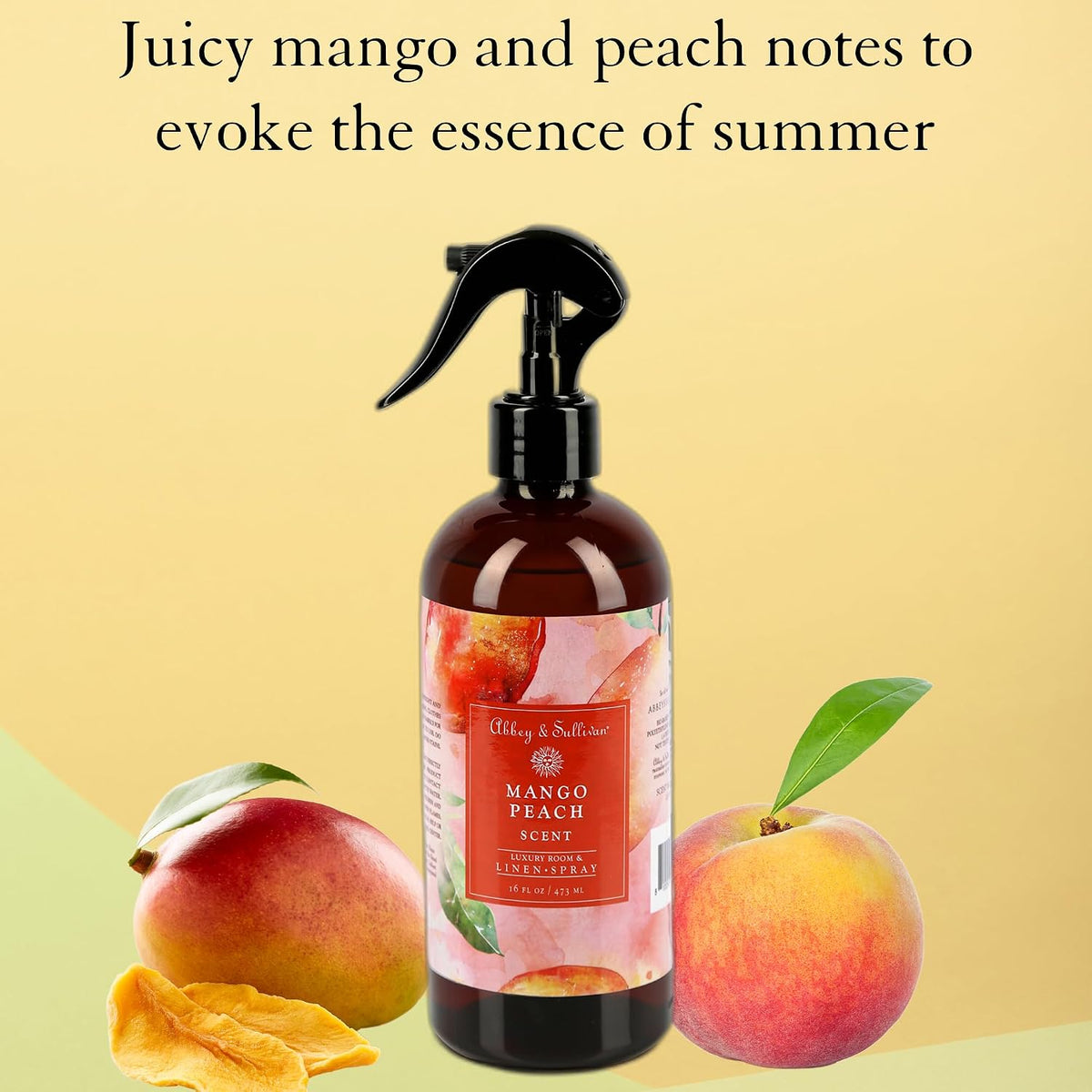 Linen Spray, Mango Peach, 16 oz