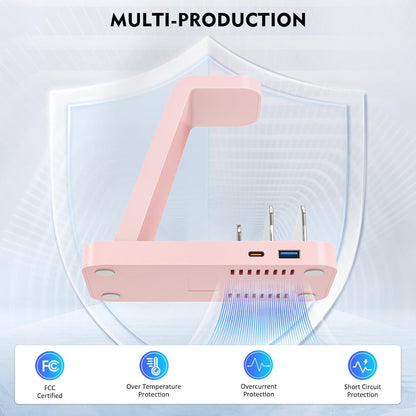 Wireless Charger for iPhone - 5 in 1 Charging Station for Multiple Devices Apple: Wireless Charging Stand Dock for iPhone 17 16e 16 15 14 13 12 Pro Max Apple Watch Airpods