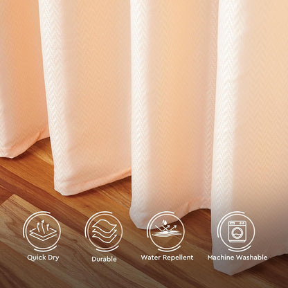 Shower Curtain, Waterproof & Heavy Duty 72"x 84"