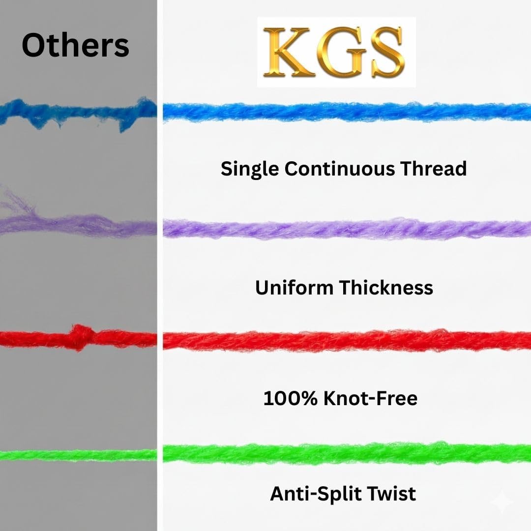 Cotton Yarn Pack | Soft Cotton Blend Knitting Yarn | 4 × 50g Skeins (200g Total) | Smooth & Durable Craft Yarn for Knitting, Crochet & DIY Projects (Peaches n' Cream)