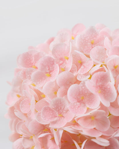 3Pcs Large Hydrangea Artificial Flowers Pink