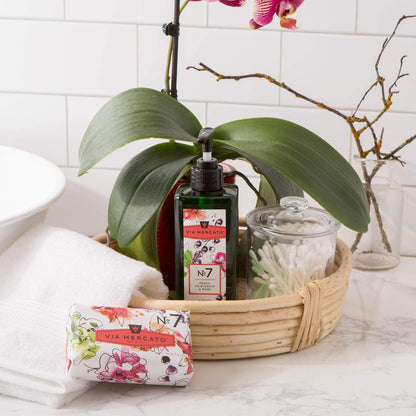 Italian Soap Bar (200 g), No. 7 - Peach, Fig Blossom & Rose