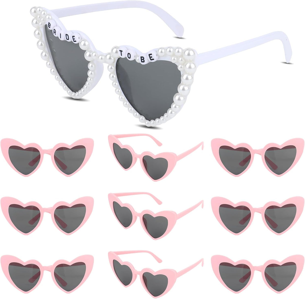 10 PCS Bride to Be Sunglasses Bachelorette Sunglasses Bulk