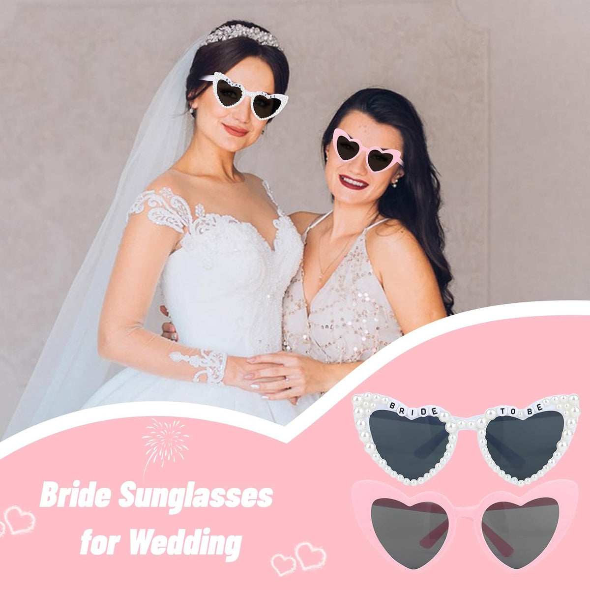 10 PCS Bride to Be Sunglasses Bachelorette Sunglasses Bulk
