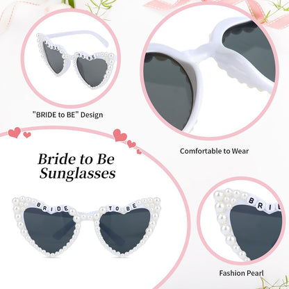 10 PCS Bride to Be Sunglasses Bachelorette Sunglasses Bulk