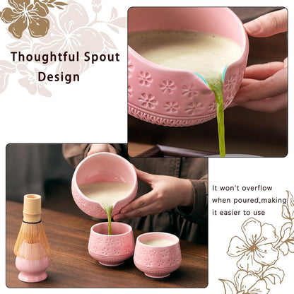 Matcha Whisk Set, Complete 10-Piece Ceramic Matcha Kit