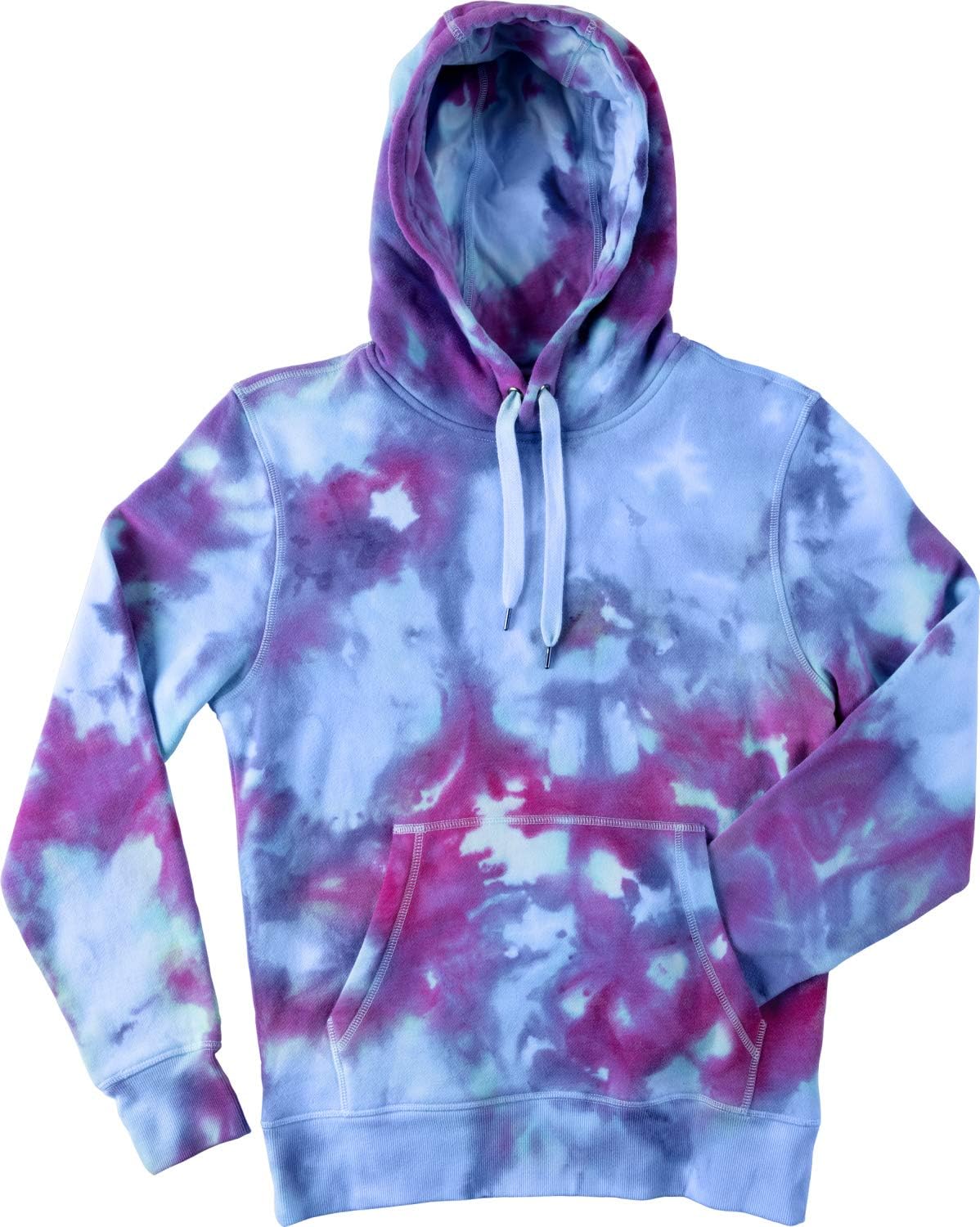 One-Step Tie-Dye Kit Celestial, Large Party Activity, Permanent Fabric Dye, Vibrant Galaxy Color Palette: Purple, Pink, Blue, Black, Easy Clean-up, 8 Fun Techniques Included, 8 Full Size Bottles