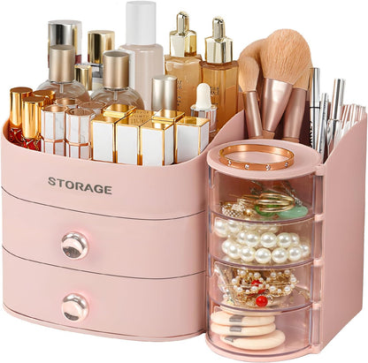 Makeup Organizer Countertop with Drawers, Make up Organizers for Vanity