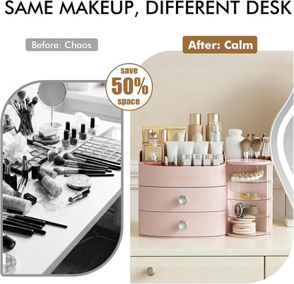 Makeup Organizer Countertop with Drawers, Make up Organizers for Vanity
