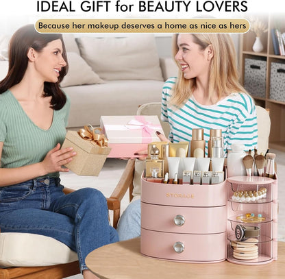 Makeup Organizer Countertop with Drawers, Make up Organizers for Vanity