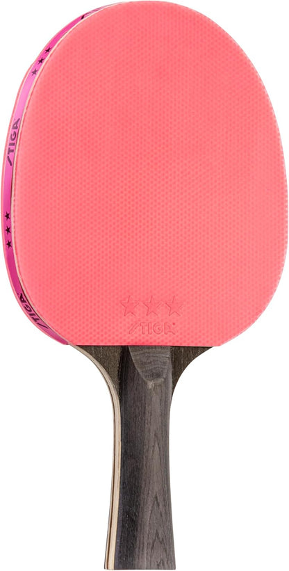 Pure Color Advance Performance-Level Table Tennis Racket (Yellow)