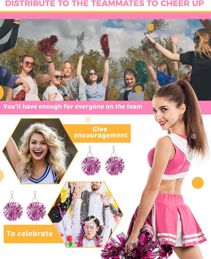 Cheer Pom Pom Keychain