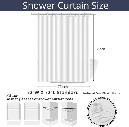 Spring Shower Curtain, Sage Green Eucalyptus Leaf Pink Watercolor Floral Botanical Plants Bathroom Curtain Waterproof Fabric Machine Washable with Hooks, 72" Wx72 L
