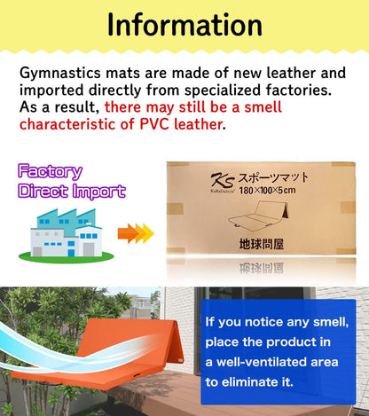 Gymnastics Mat Folding Stretch Mats 71"x39"x2" Exercise Muscle Training Children Play Horizontal Bar Mat Yoga Sports Soundproof Home Use