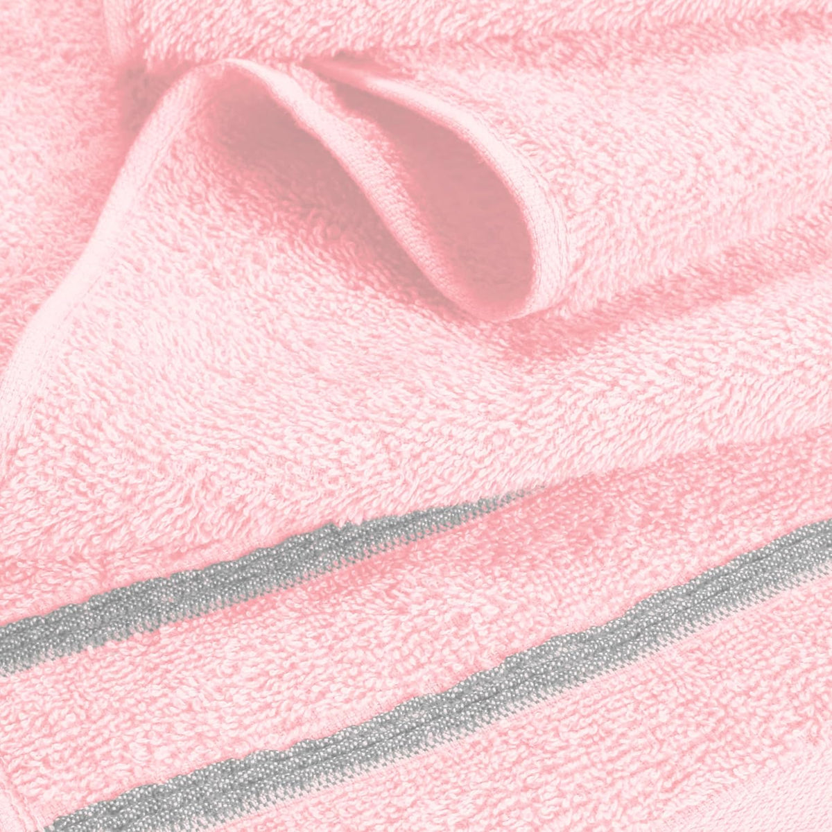 Cotton 2 Pack Oversized Bath Towel Set 28x55 inches, Large Bath Towels, Ultra Absorbant Compact Quickdry & Lightweight Towel, Ideal for Gym Travel Camp Pool - Pink
