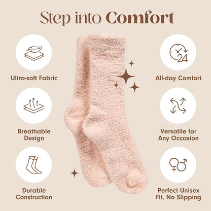 Gifts Warm & Cozy Ultra-Luxe Cloud Fuzzy Socks, Gifts for Women