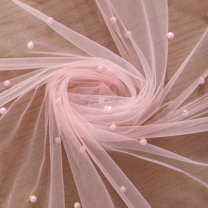 Pink Pearl Tablecloth Wedding Party Home Decor 55 x 86 inch