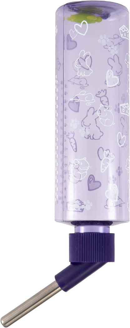 Lixit Standard Cage Water Bottles for Rabbits, Ferrets, Guinea Pigs, Hamsters, Rats, Mice and Other Small Animal's (8 Ounce, Purple)