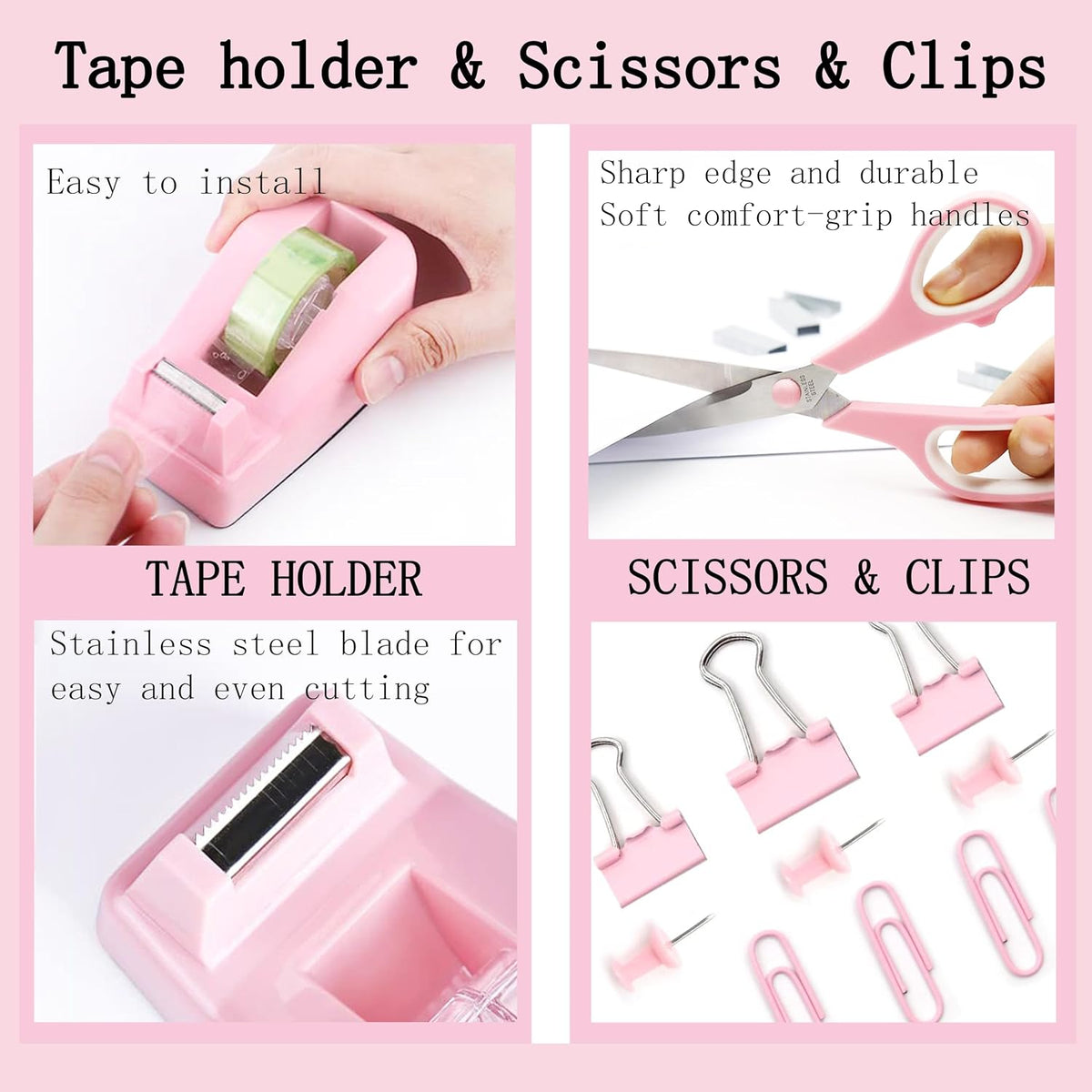 Office Desk Accessories 12-Piece & Desk Organizers and Accessories