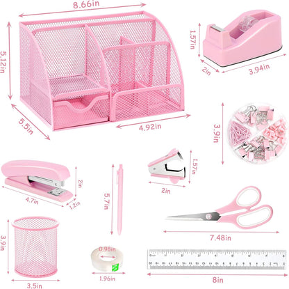 Office Desk Accessories 12-Piece & Desk Organizers and Accessories