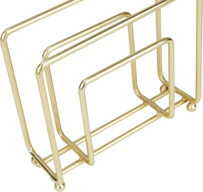 Wire Napkin Holder, One Size,Rose Gold