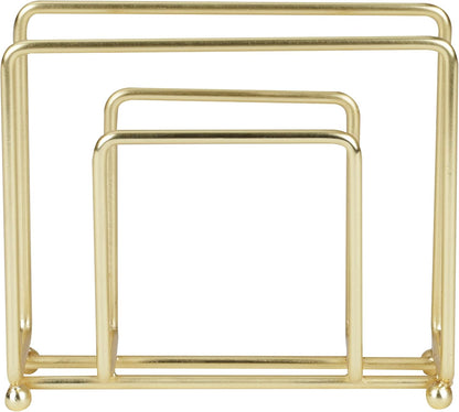 Wire Napkin Holder, One Size,Rose Gold