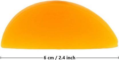 20 Pcs Fake Yellow Peach Slice Artificial Peach Blocks Decoration