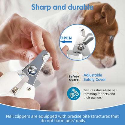 Aglads 3PCS Cat Rabbit Bunny Dog Grooming Kit, Self-Cleaning Slicker Cat & Dog Brush for Shedding, Fine-Needle Comb, Pet Nail Clipper & File for Long/Short-Haired Pets, Easy to Remove Loose (3, pink)