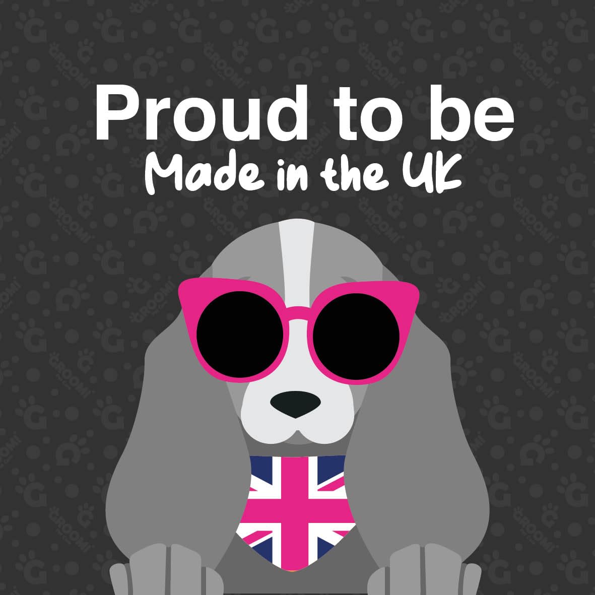 Groomi Tool for Pets - Deshedding Brush. Pet Comb for Cats, Dogs and Horses. Dog Comb, Dog Shedding Brush, Great Dog Brush to Reduce Shedding, Dog Brush, Cat Brush, Professional Pet Comb, (Pink)