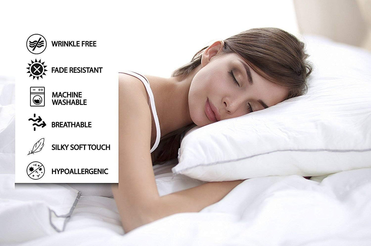 Italian 1500 Thread Count Heavy Soft Egyptian Cotton Sheet Set DEEP Pocket, King, Peach Stripe, Premium Italian Finish (Features : Fully Elastic Fitted Sheet Fits 18-20" Pocket)