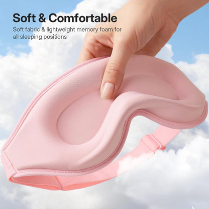 Sleep Mask for Lash Extension, Blackout Sleeping Mask for Women Men