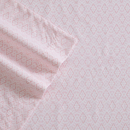 Full Size Cotton Percale Sheet Set with Pillowcases