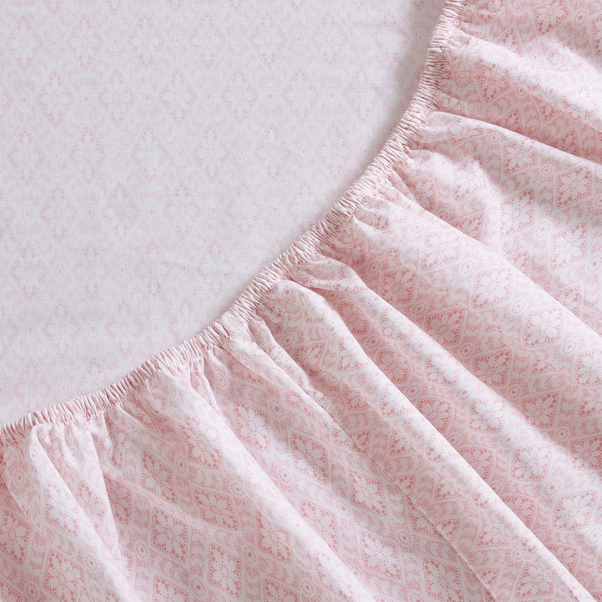 Full Size Cotton Percale Sheet Set with Pillowcases