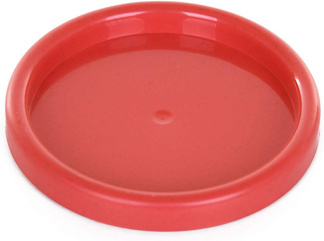 Home Durable Plastic Coasters 4pk (Pink) - 09055 - for Drinks, Coffee, Water - Drink Cup Holder for Kitchen, Home, Table Protection (Protect Furniture from Water Marks & Damage)