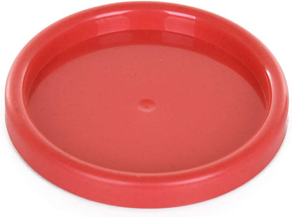 Home Durable Plastic Coasters 4pk (Pink) - 09055 - for Drinks, Coffee, Water - Drink Cup Holder for Kitchen, Home, Table Protection (Protect Furniture from Water Marks & Damage)