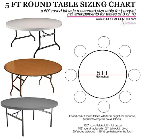 120 Inch Round Premium Polyester Tablecloth - Blush, Linen Table Cloth for Standard Round Tables