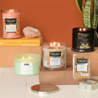 Peach Prosecco Long-Lasting Scented Jar Candle, 18 oz