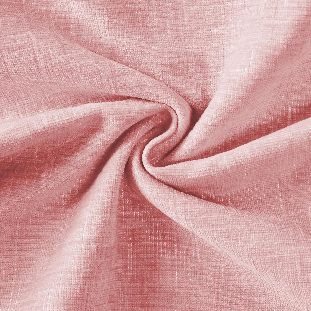Scalloped Pillow Cover Pack of 2 Spring Chenille Decorative Throw Pillow Covers Cute Boho Couch Pillow Covers Aesthetic Funky Preppy Pillow Cases for Sofa Living Room (Blush Pink, 20x20 Inch)