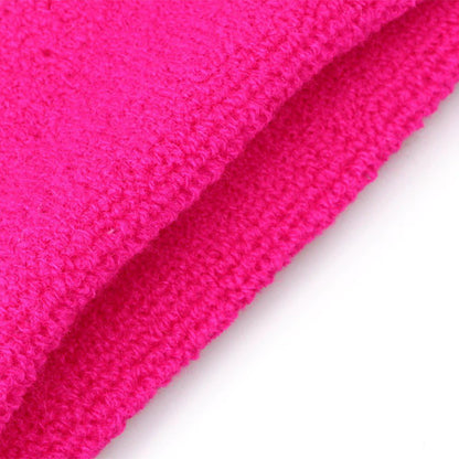 4 Pack Cotton Sports Wristbands Sweatbands Headbands Athletic Tennis Yoga Jogging Basketball Sweatbands for Sports Activities