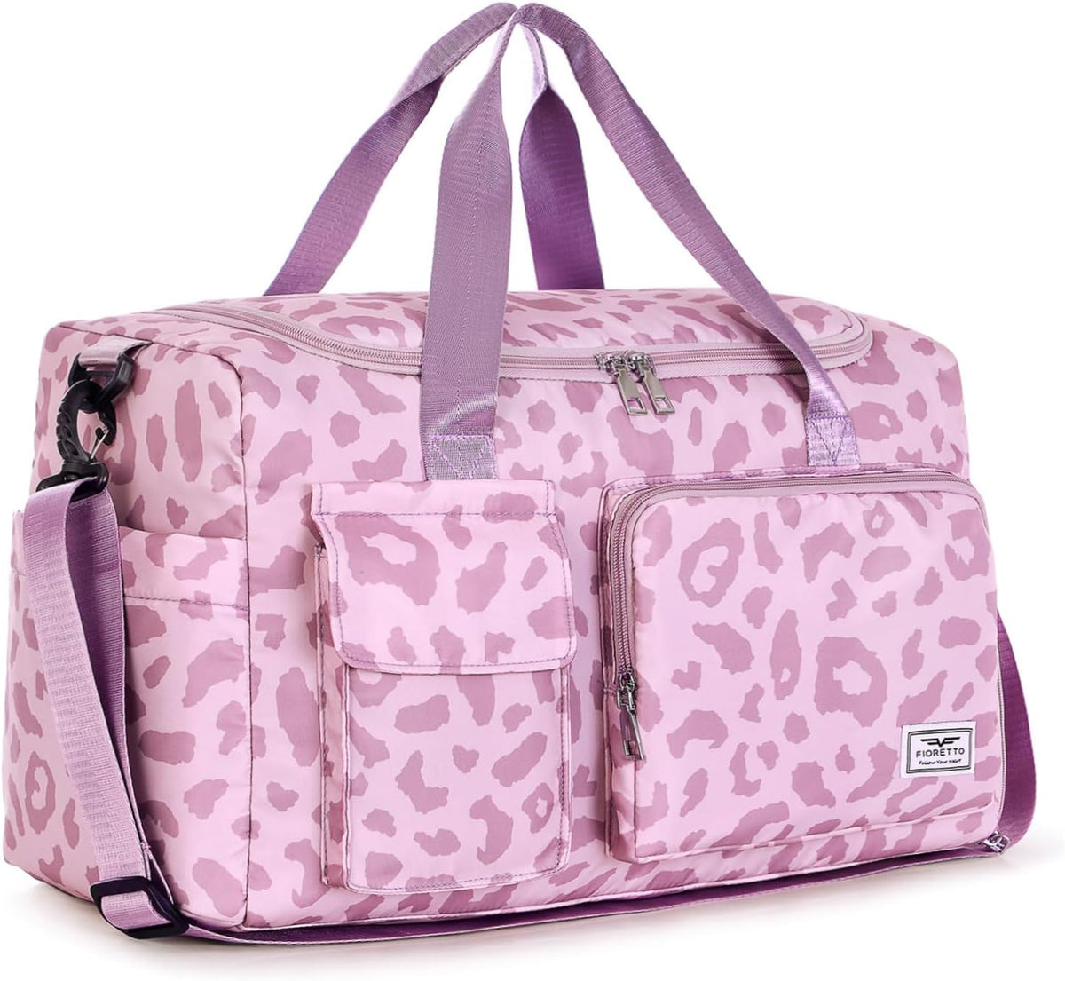 Women's Gym Duffle Bag with Shoes Compartment, 30L Capacity, Ideal for Travel, Gym, Sports, Duffel, Weekender