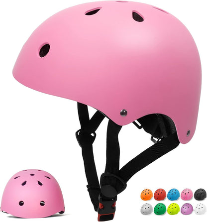 Glaf Toddler Helmet for 2-8 Years Kids Bike Helmets Baby Girls Boys Multi-Sport Adjustable Skateboard Bicycle Helmet Lightweight 4 Sizes for Toddlers