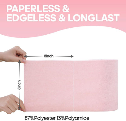 Microfiber Cleaning Cloth Roll 120Pack, Pink and Light-Purple